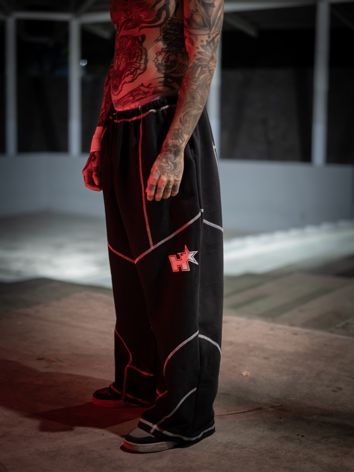 PREVENTA - ASHES TO ASHES - Premium Oversize Pants (HEAVYWEIGHT - Bred)