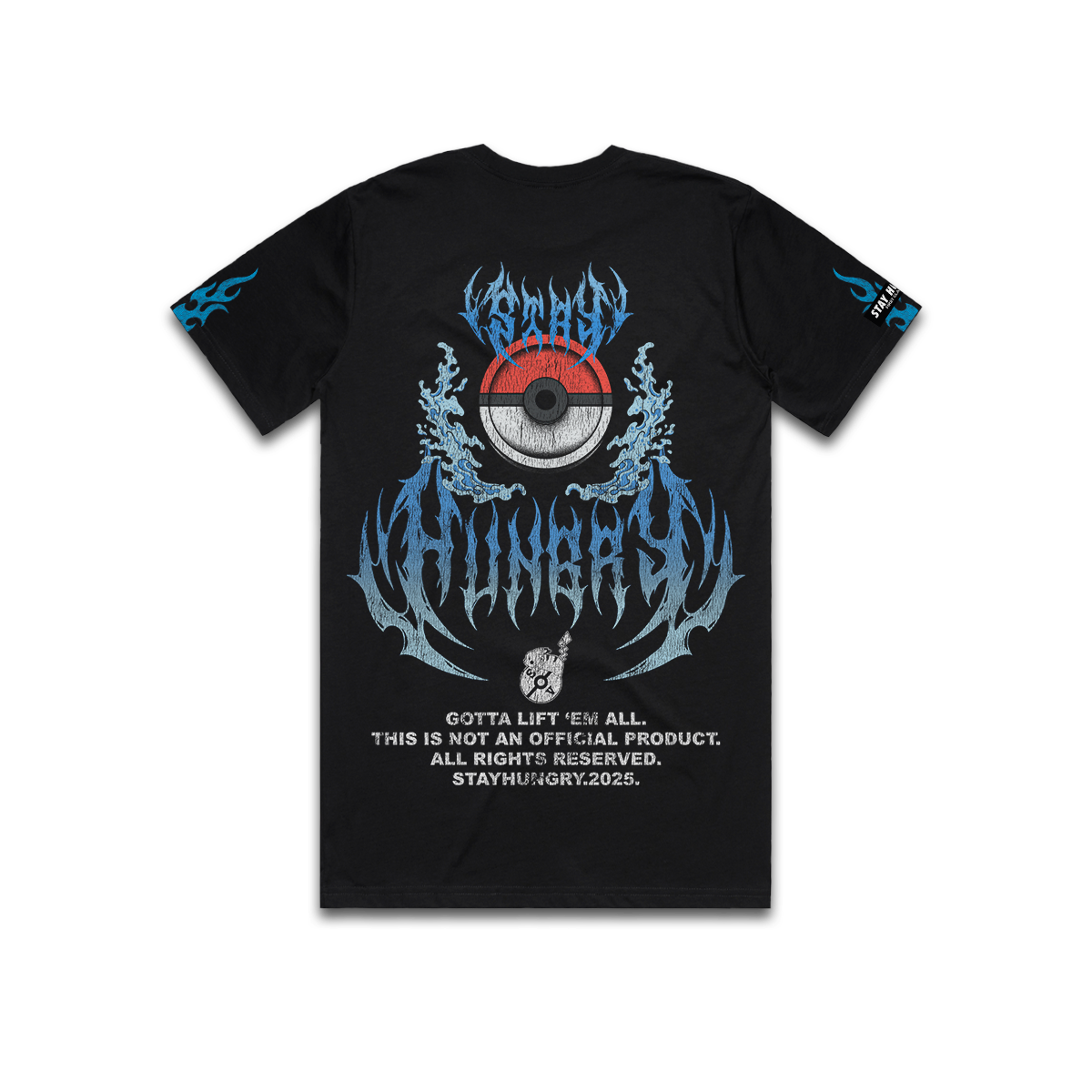 GOTTA LIFT 'EM ALL - WATER - Premium Regular Tee (Black)