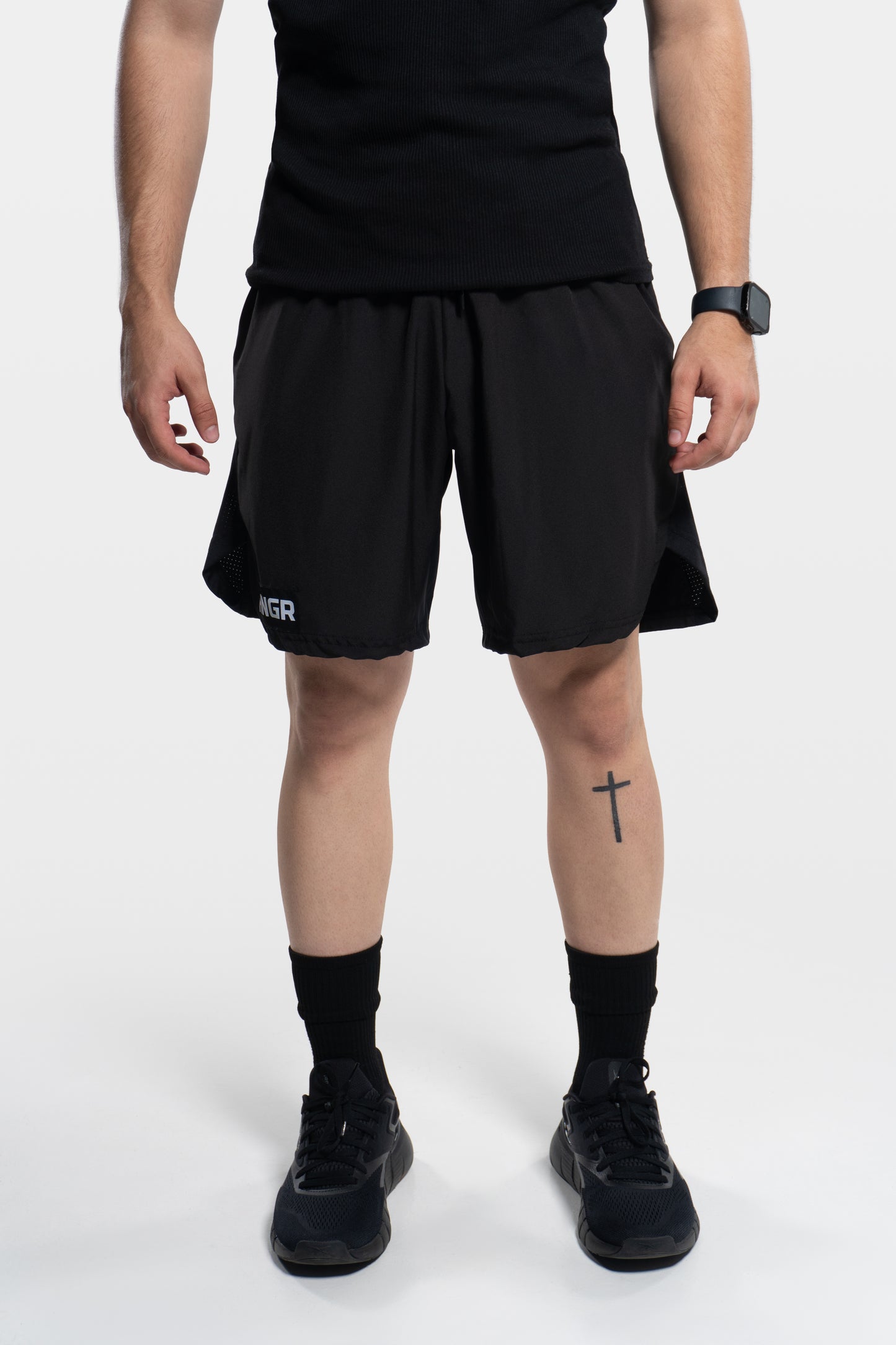 TRAINING SHORTS - H-002 (Black)