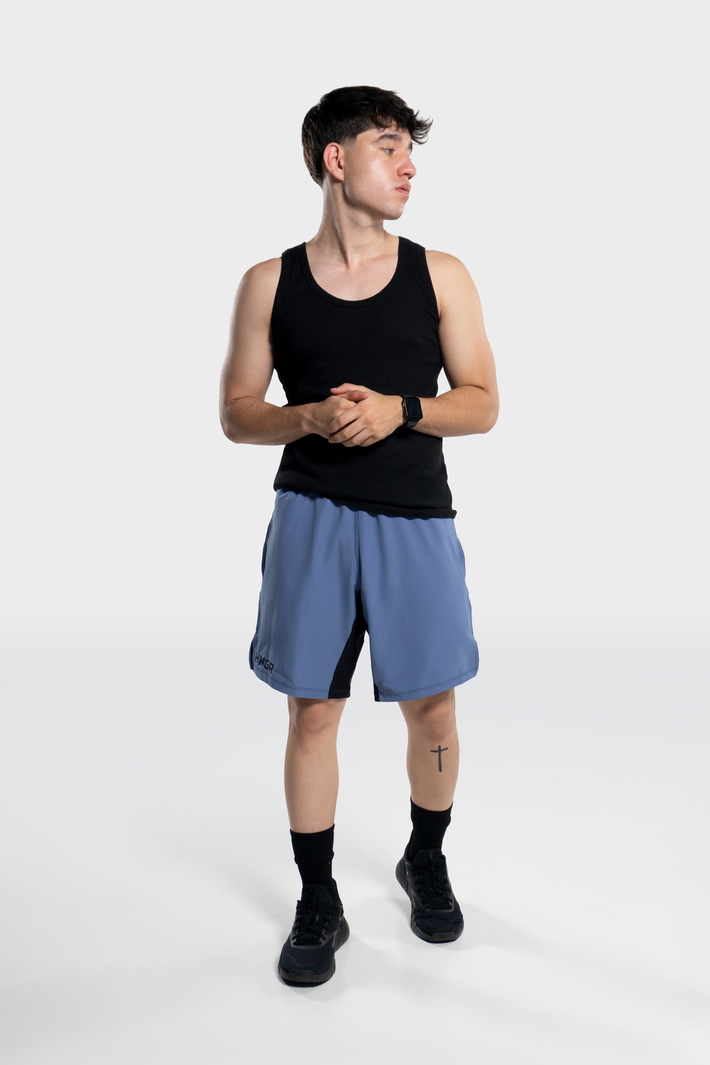 TRAINING SHORTS - H-001 (University Blue)
