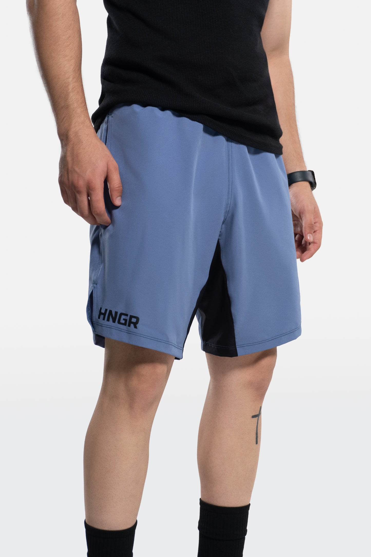 TRAINING SHORTS - H-001 (University Blue)