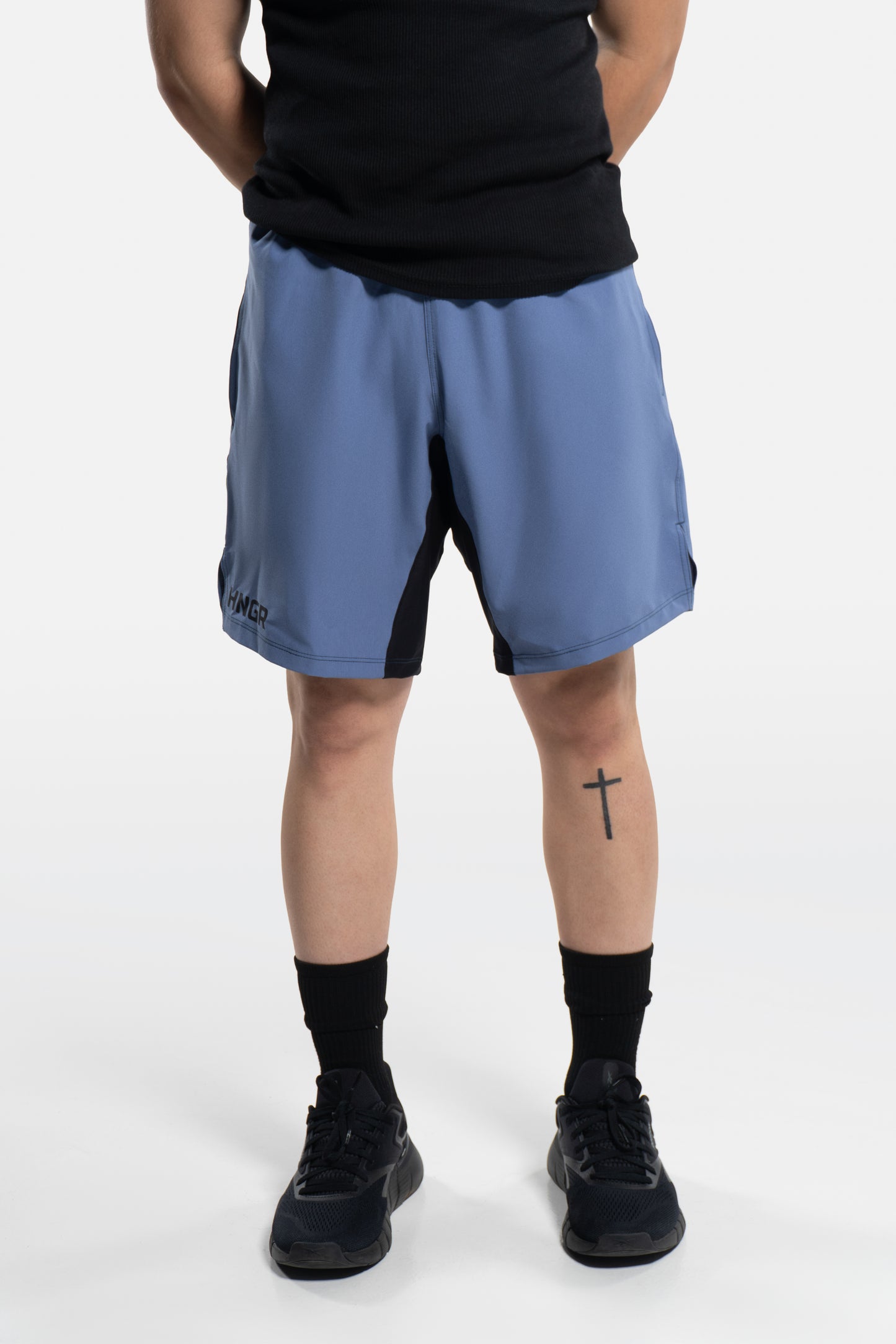 TRAINING SHORTS - H-001 (University Blue)