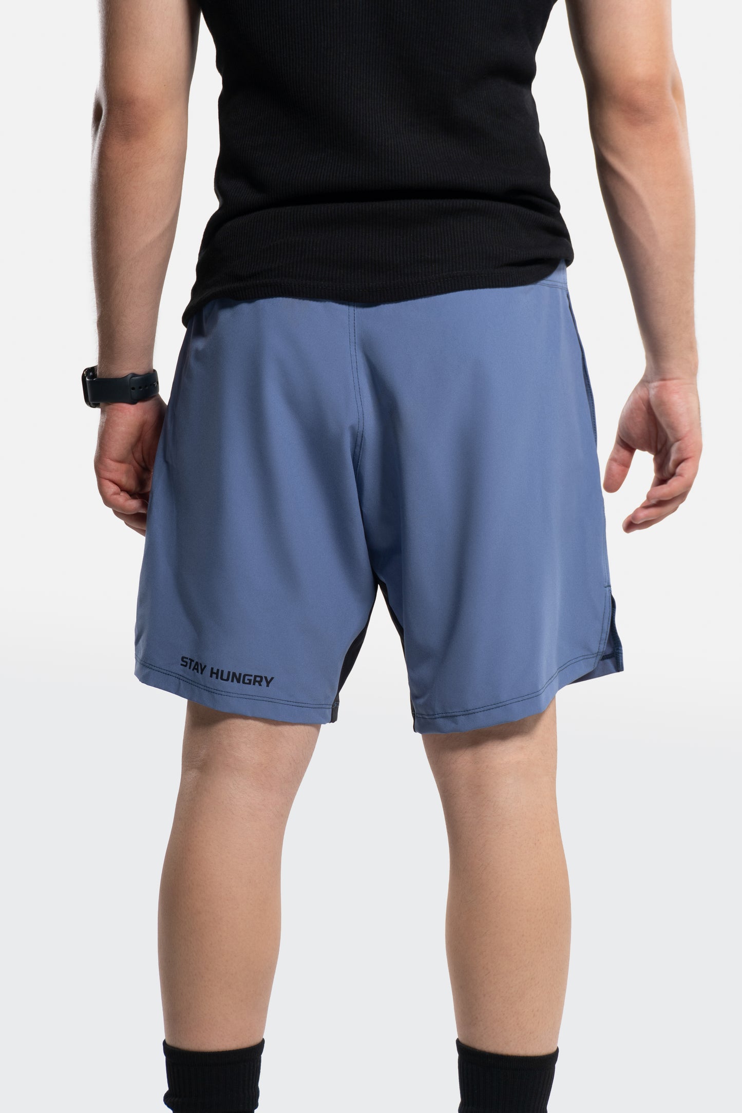 TRAINING SHORTS - H-001 (University Blue)