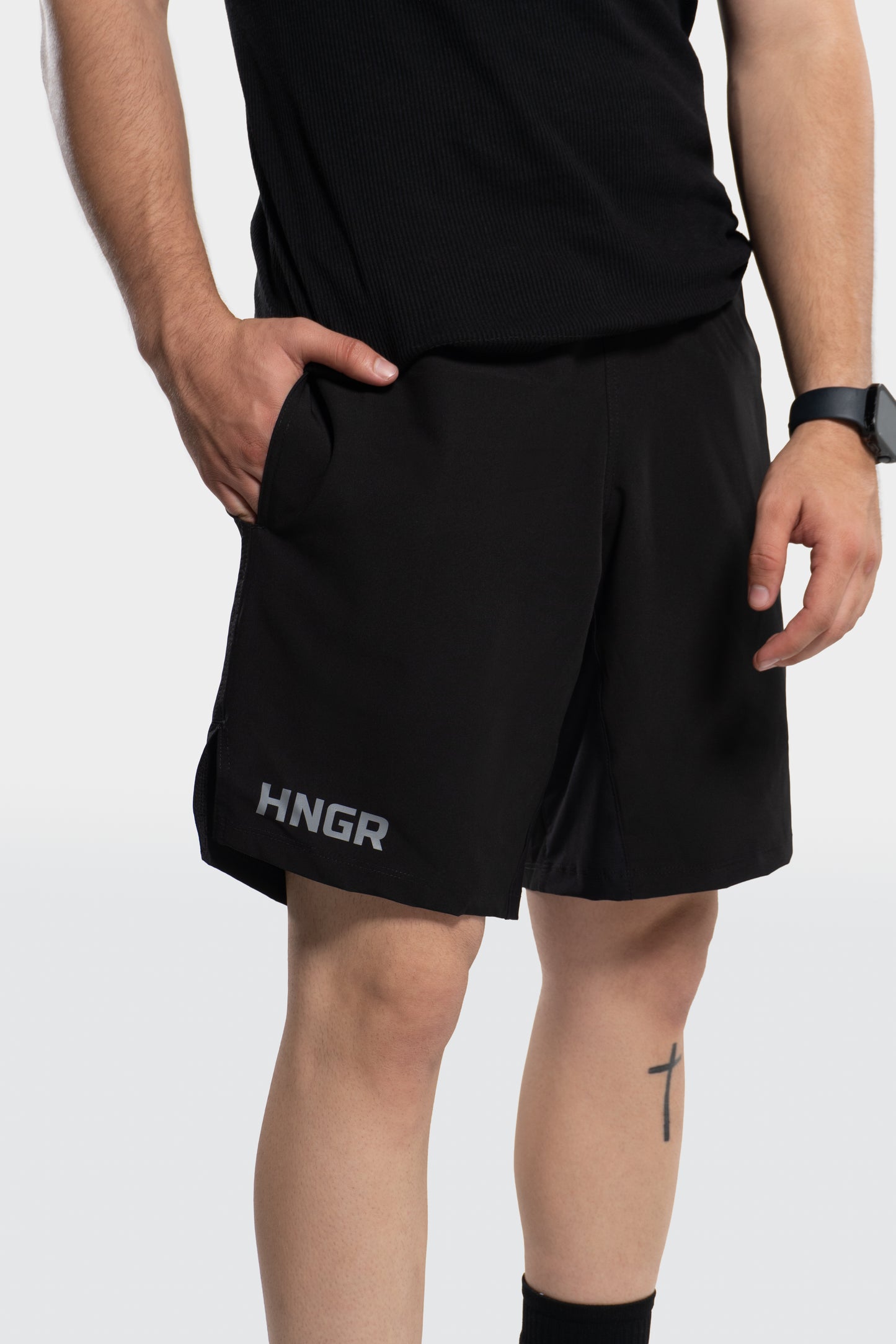 TRAINING SHORTS - H-001 (Black)