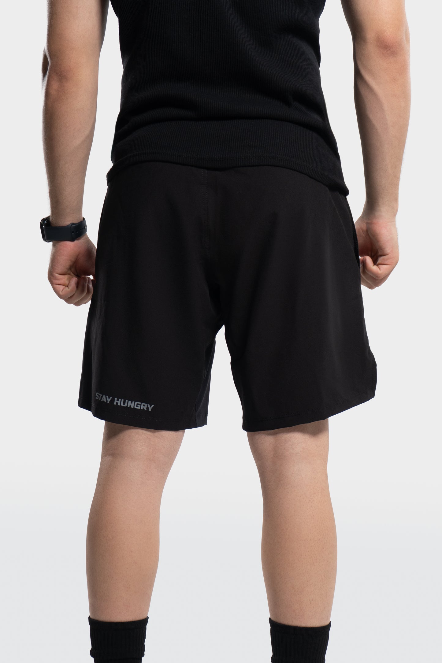 TRAINING SHORTS - H-001 (Black)