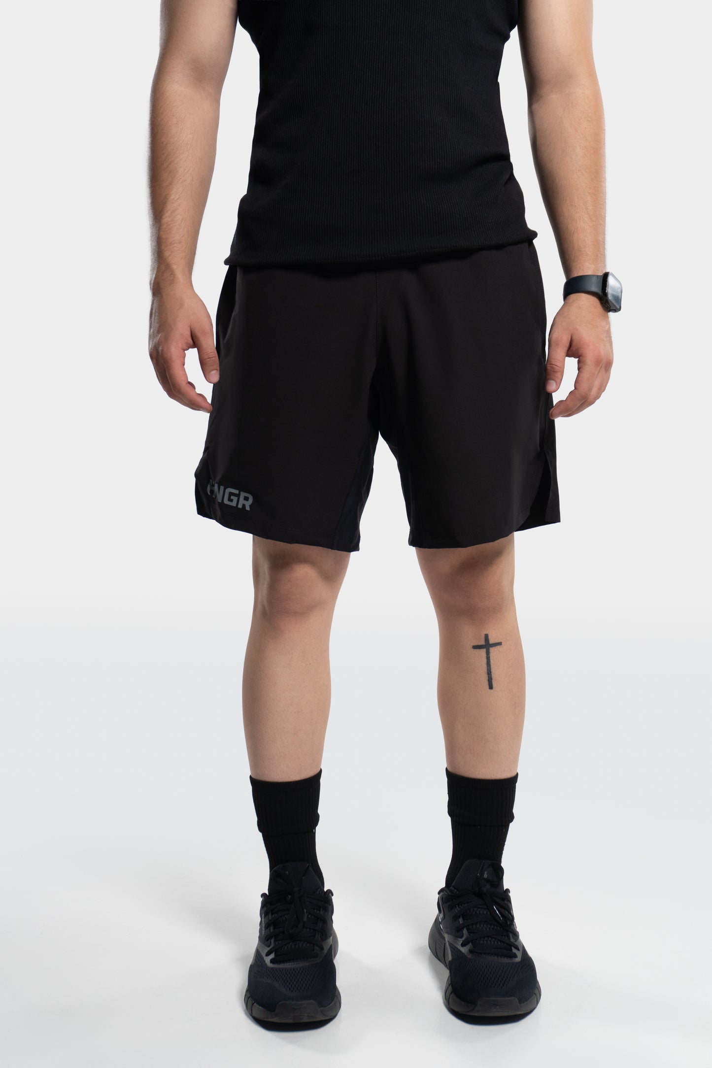 TRAINING SHORTS - H-001 (Black)
