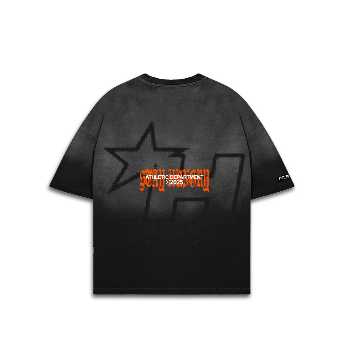EMBRACE THE PAIN - Premium Oversize Tee (HEAVYWEIGHT - Sun Fade Black)