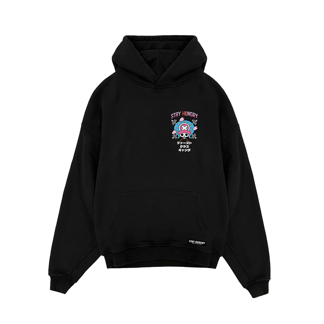 ON POINT - Premium Oversize Hoodie (HEAVYWEIGHT - Black)