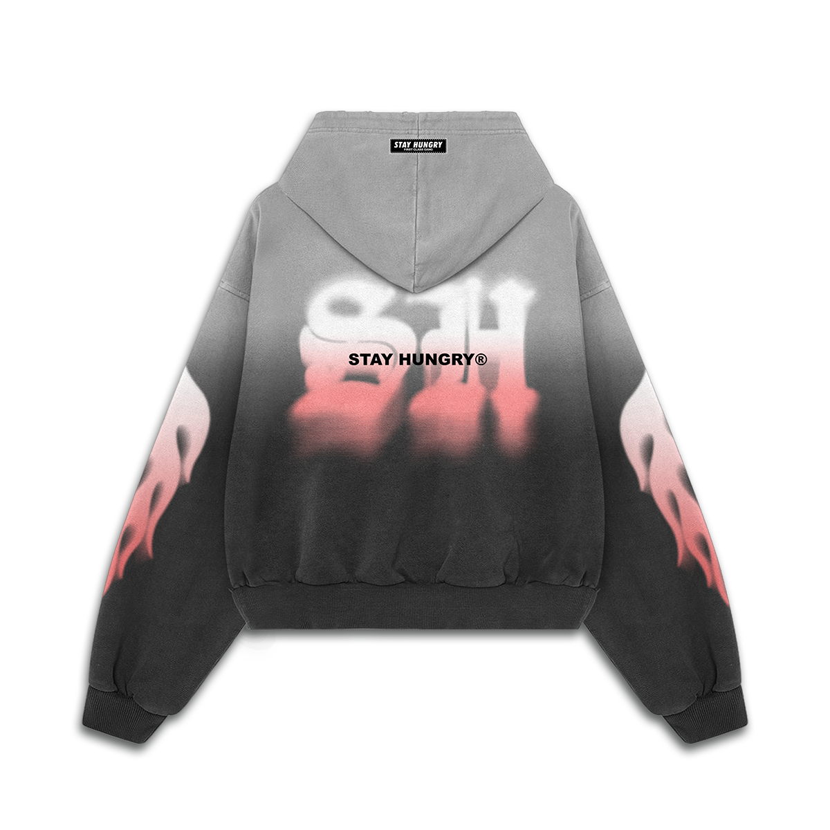 AUTHORITY - Premium Oversize Hoodie (HEAVYWEIGHT - Sun Faded Black)