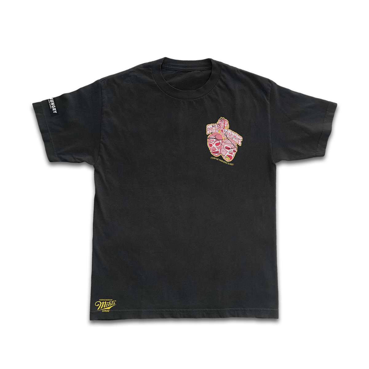 LA PURA TÉCNICA - Premium Oversize Tee (HEAVYWEIGHT - Black)