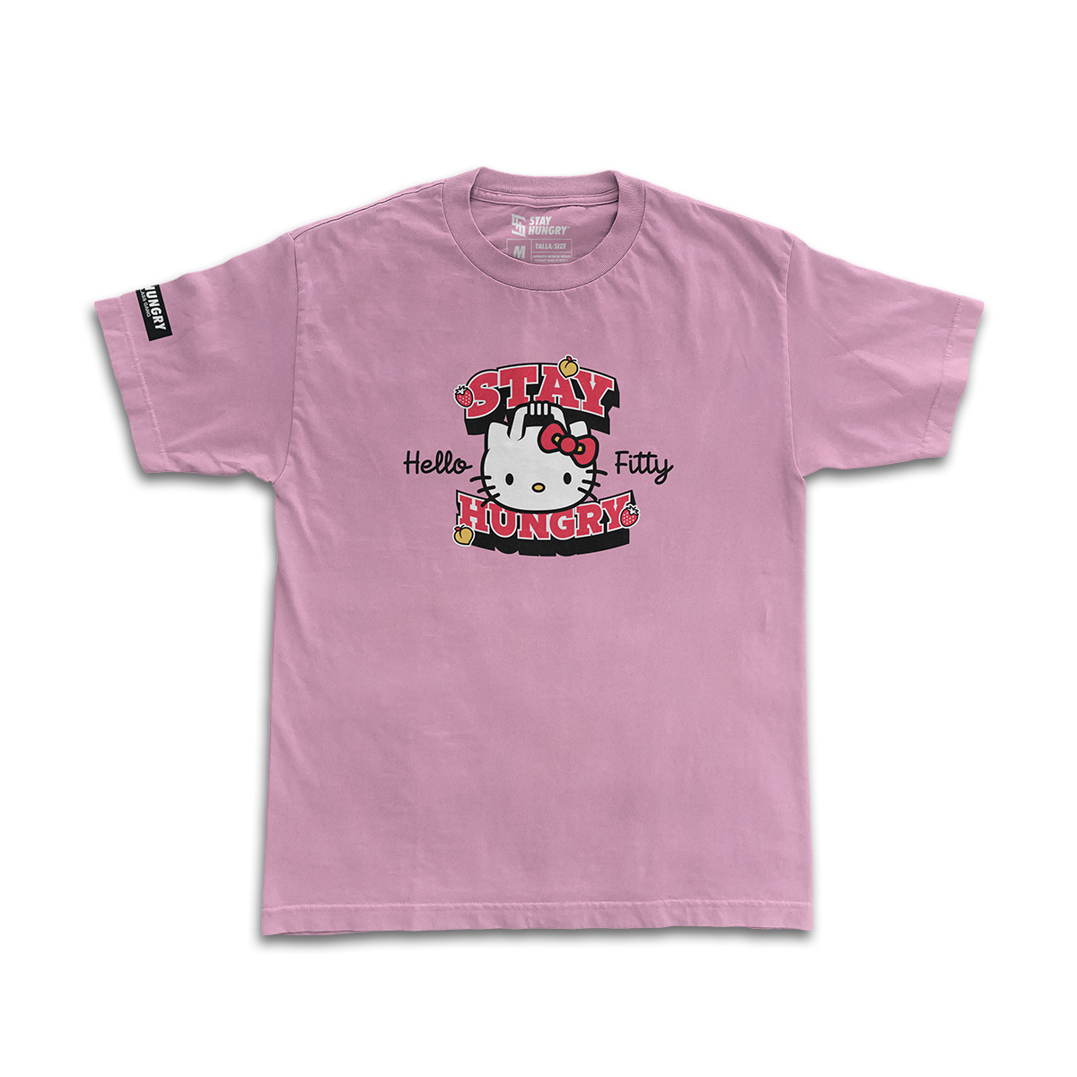 PREVENTA - HELLO FITTY - Premium Oversize Tee (HEAVYWEIGHT - Pink)
