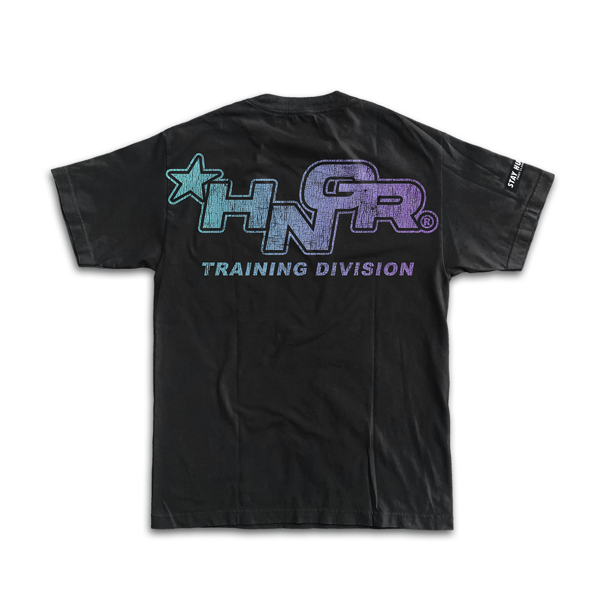 HNGR TRAINING DIVISION - Premium Oversize Tee (HEAVYWEIGHT - Black)