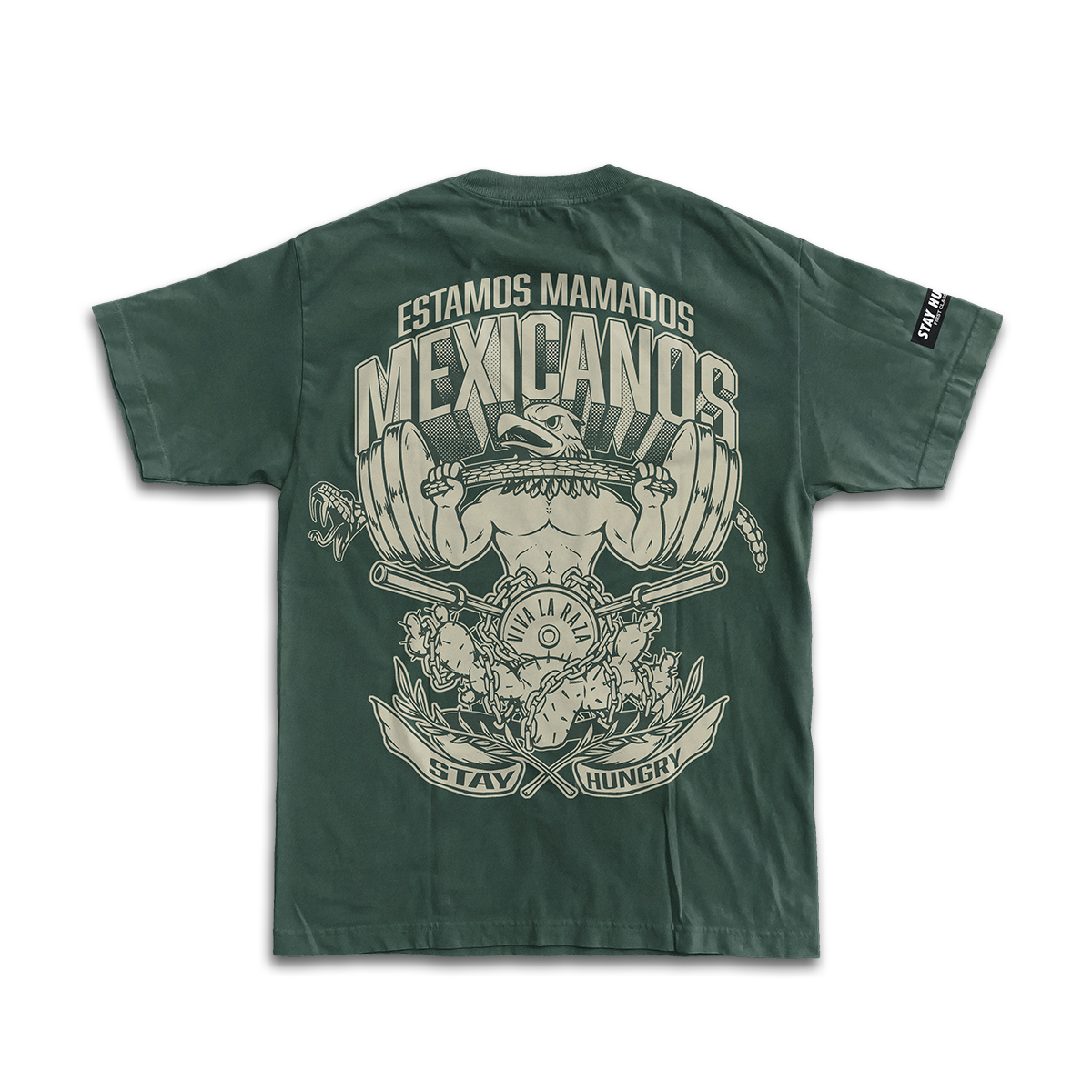 ESTAMOS MAMADOS MEXICANOS - Premium Oversize Tee (HEAVYWEIGHT - Jade)