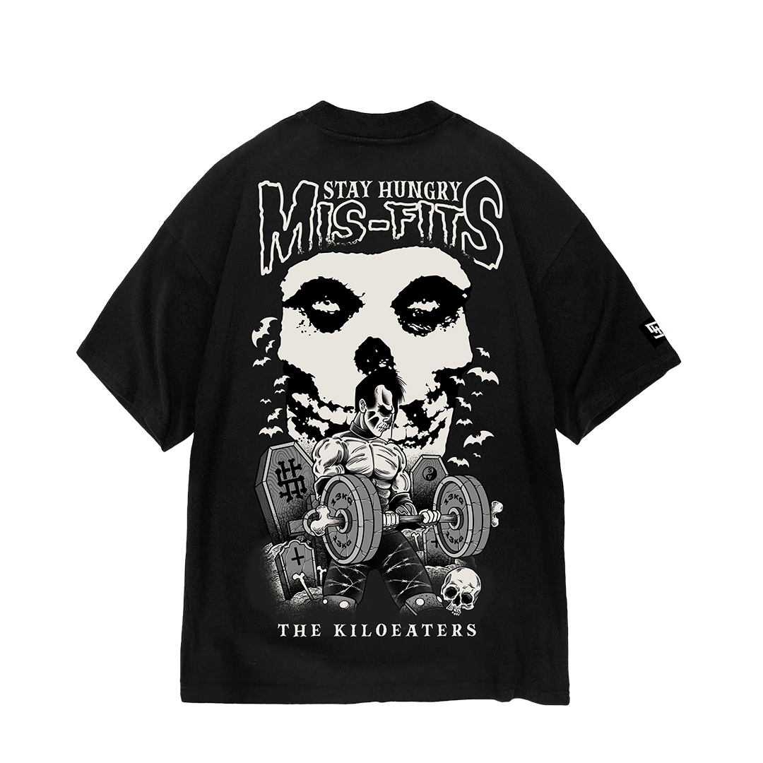 MIS-FITS - Premium Oversize Tee (HEAVYWEIGHT - Black)