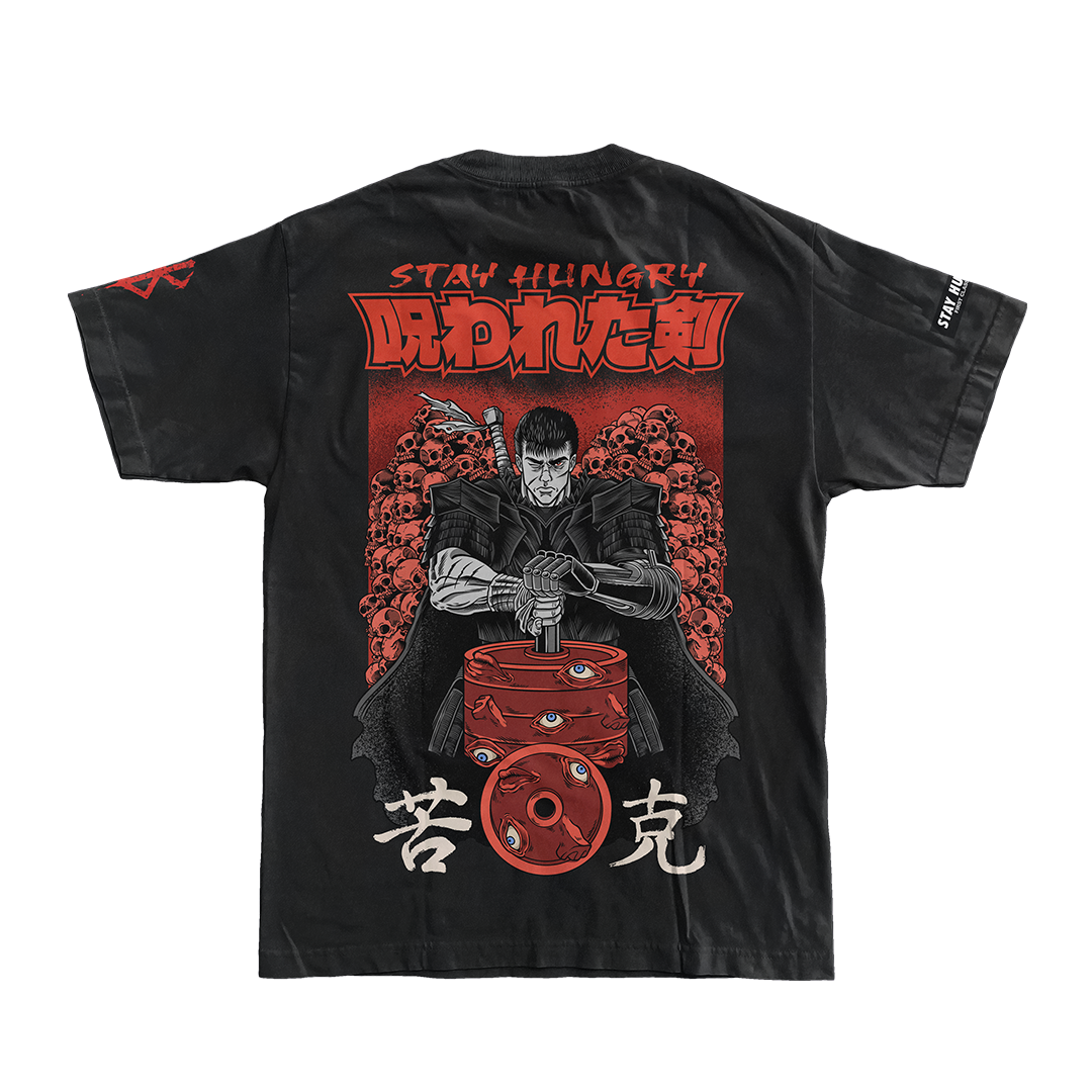 NOROWARETA KEN - Premium Oversize Tee (HEAVYWEIGHT - Black)