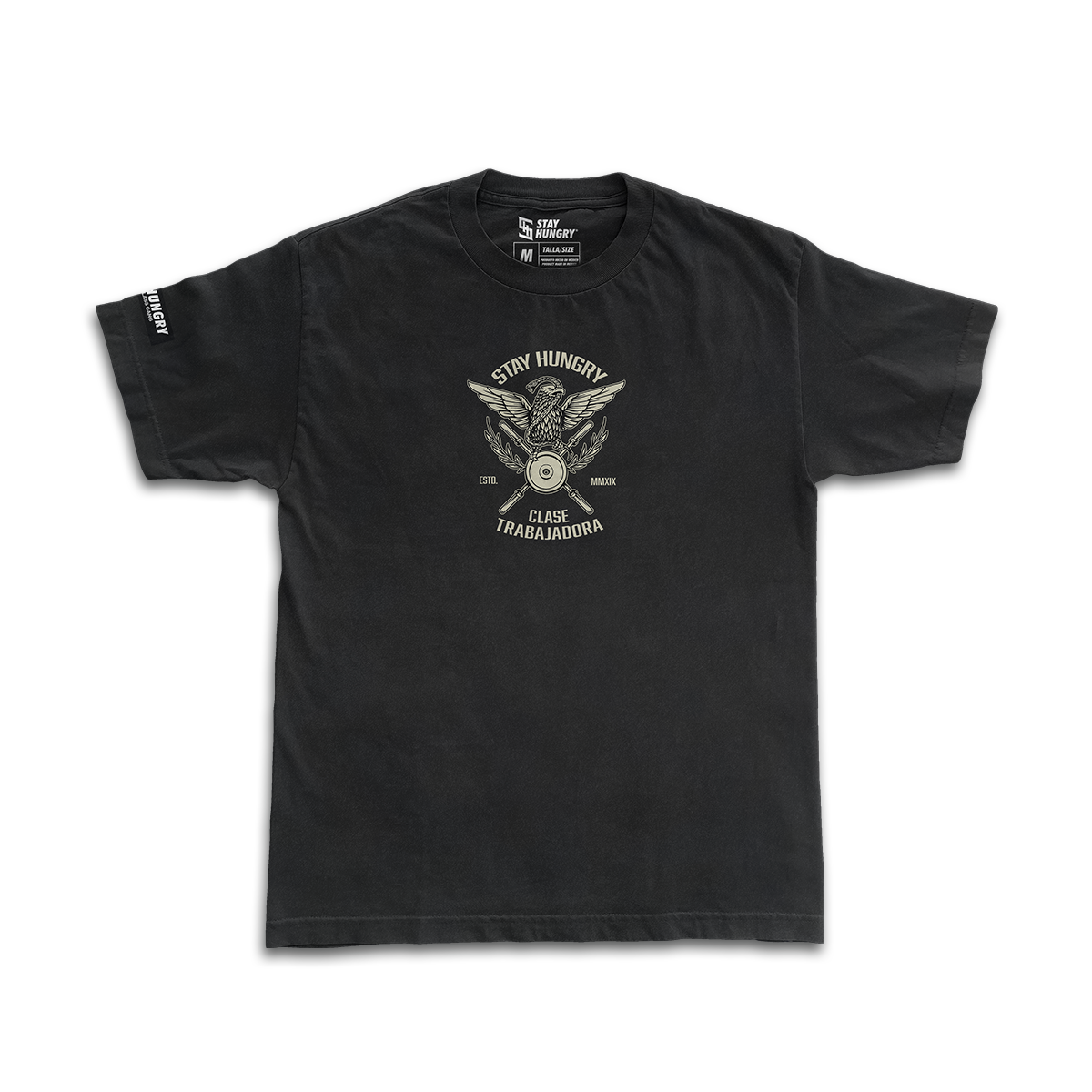 ESTAMOS MAMADOS MEXICANOS - Premium Oversize Tee (HEAVYWEIGHT - Black)