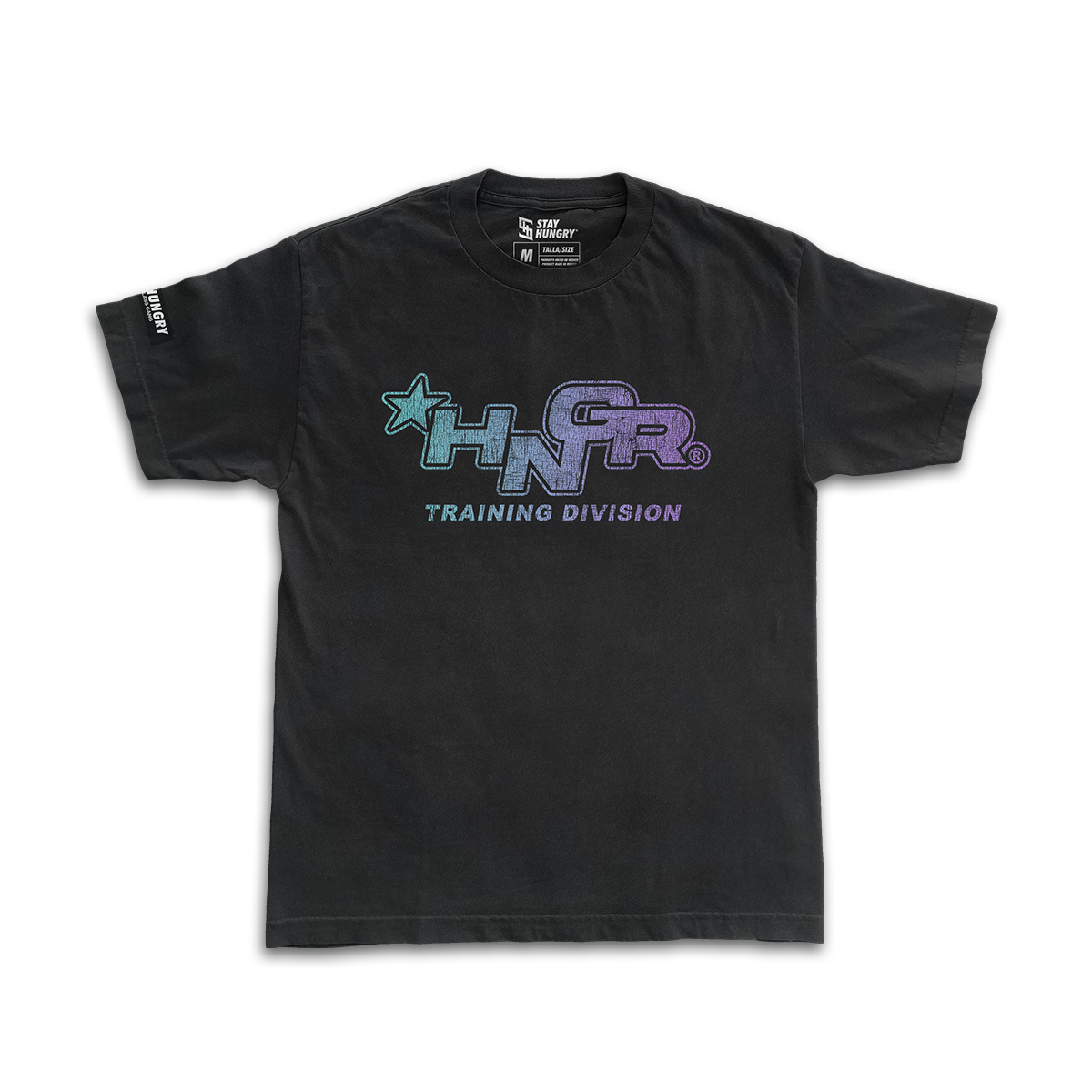 HNGR TRAINING DIVISION - Premium Oversize Tee (HEAVYWEIGHT - Black)