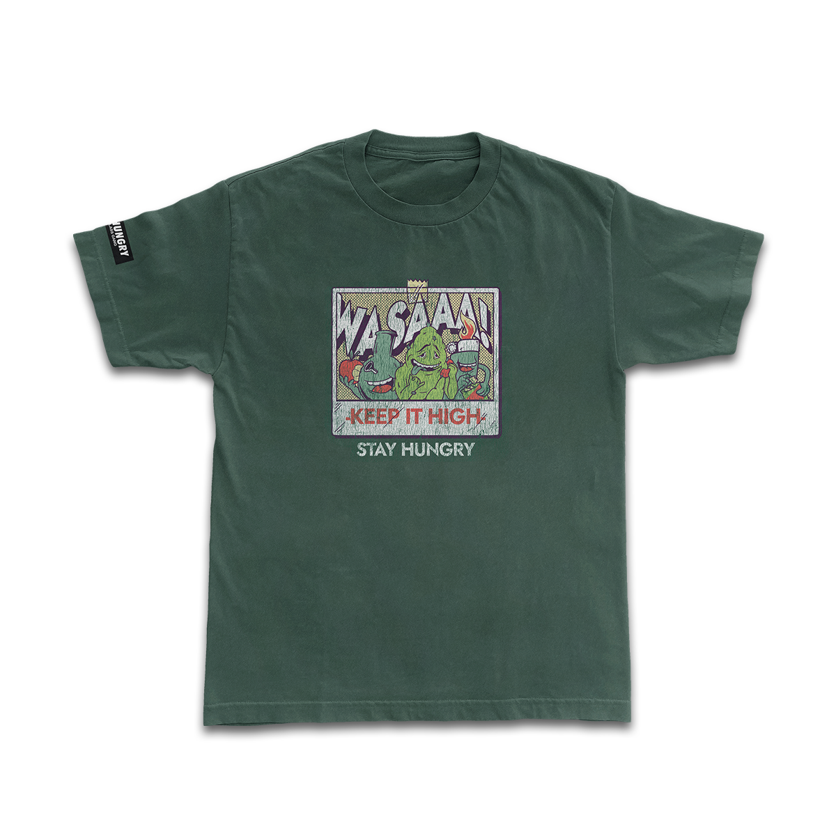 KEEP IT HIGH - Premium Oversize Tee (HEAVYWEIGHT - Jade)
