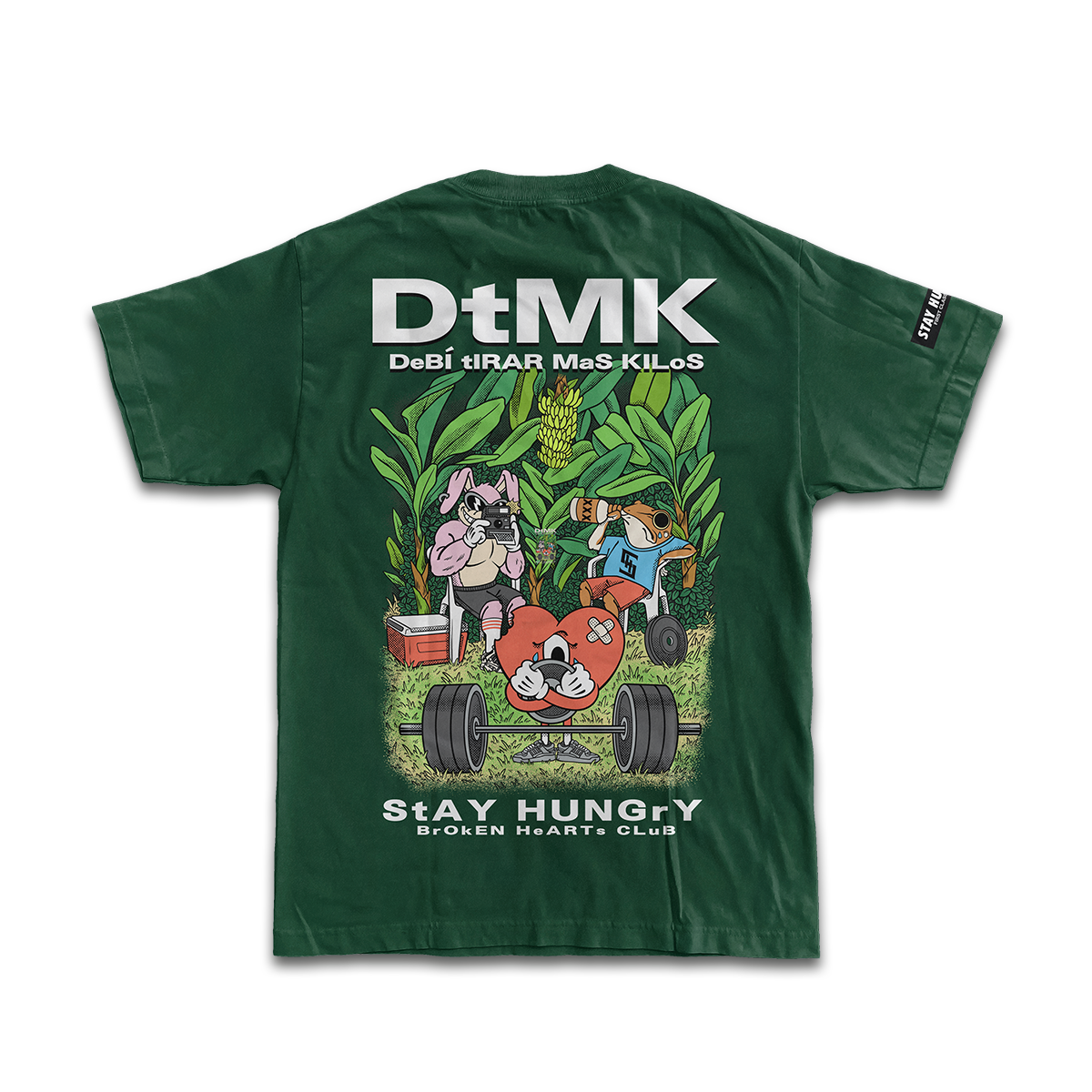 DtMK - Premium Oversize Tee (HEAVYWEIGHT - Forest Green)