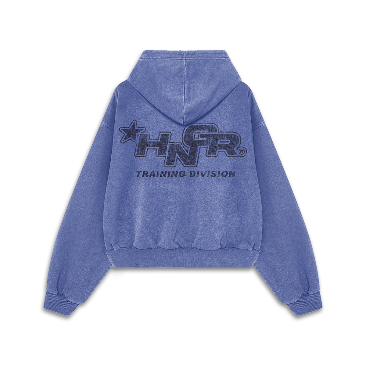 HNGR TRAINING DIVISION - Premium Oversize Hoodie (MIDWEIGHT - Faded Blue)
