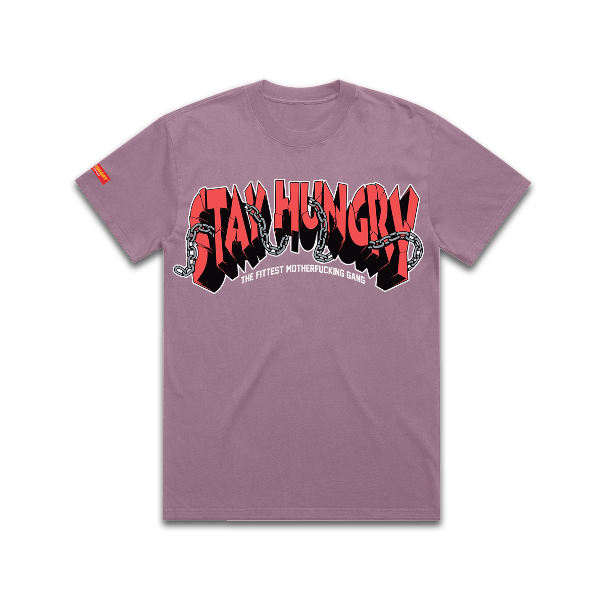 DEATH ROW 2.0 - Premium Regular Tee (Faded Light Mauve)