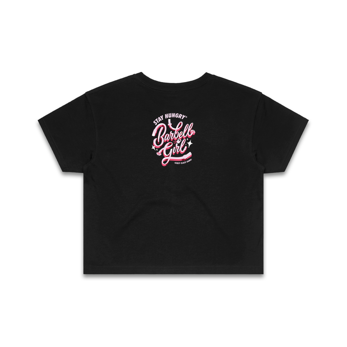 BARBELL GIRL - Premium Crop Top