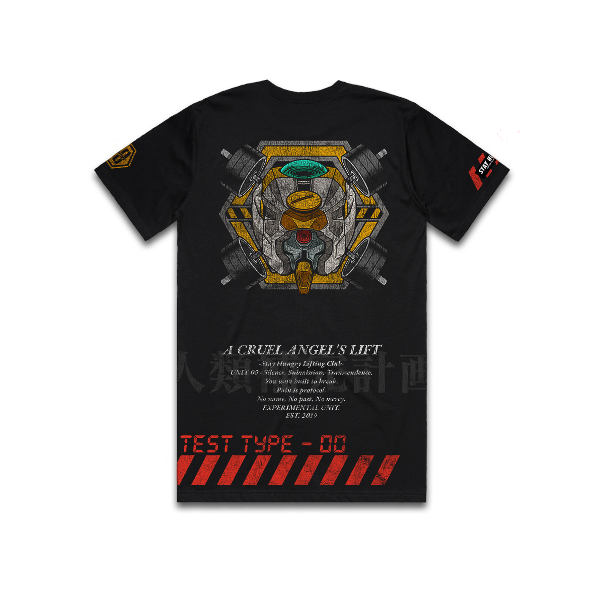 A CRUEL ANGEL´S LIFT - UNIT 00 - Premium Regular Tee (Black)