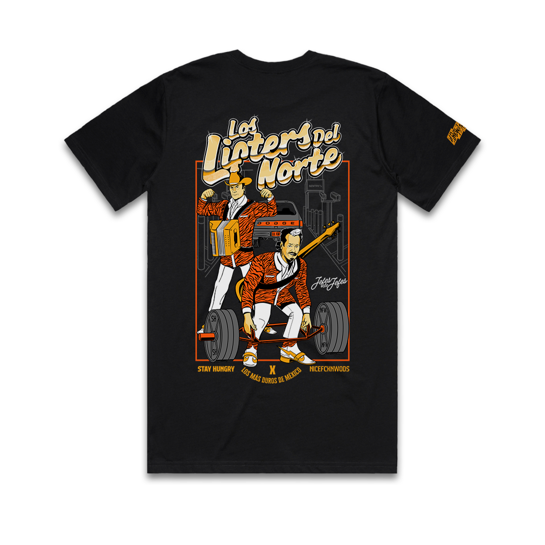 LOS LIFTERS DEL NORTE - Premium Regular Tee (Black)