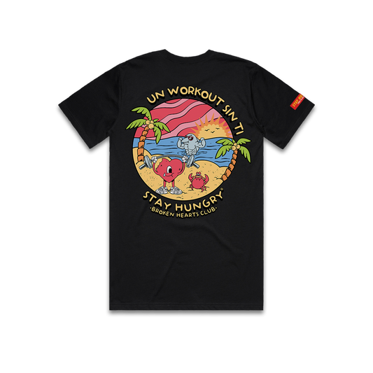 UN WORKOUT SIN TI - Premium Regular Tee (Black)