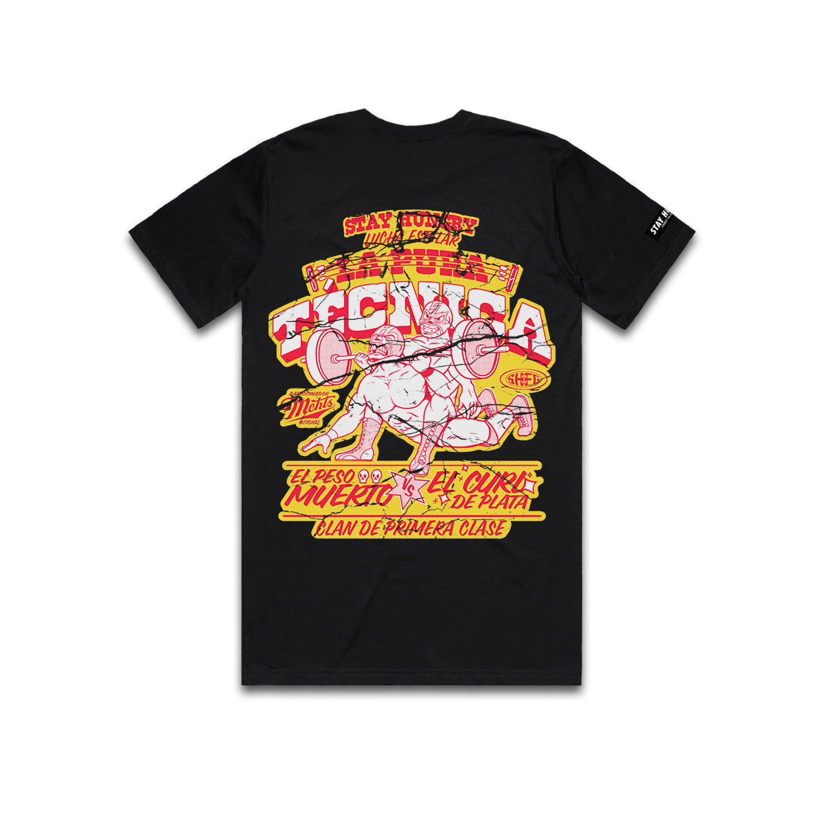 LA PURA TÉCNICA - Premium Regular Tee (Black)