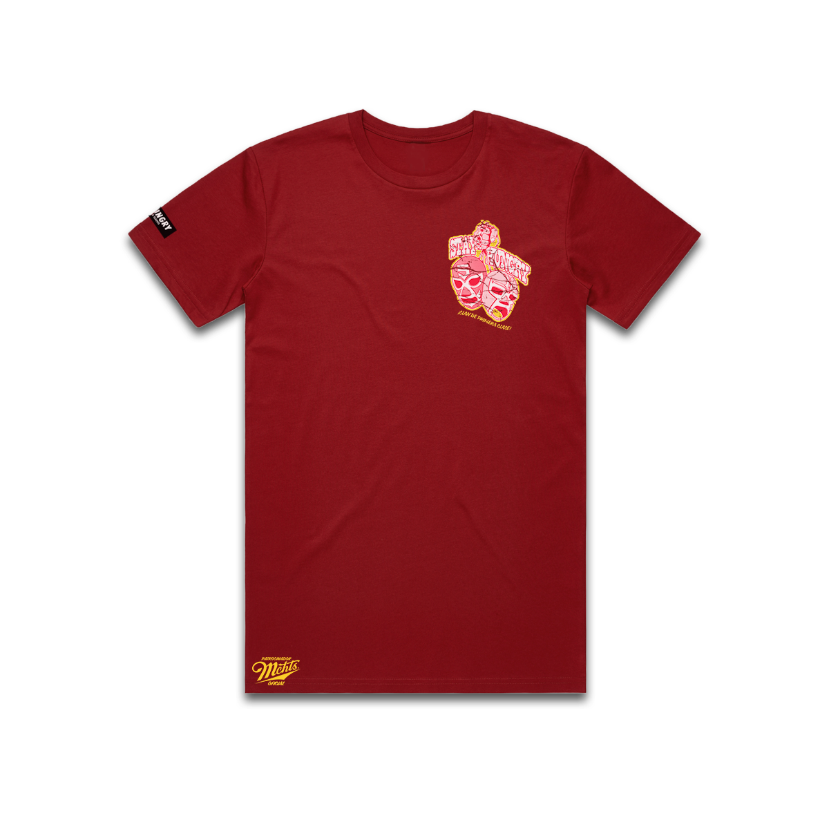 LA PURA TÉCNICA - Premium Regular Tee (Cardinal)