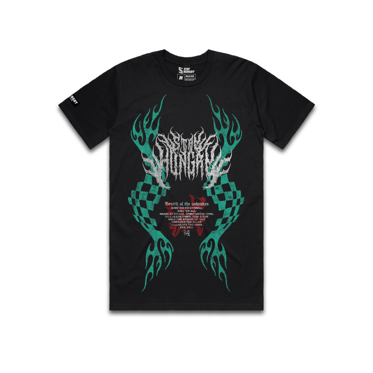 KIMETSU NO BARBELL - BREATH OF THE UNBROKEN - Premium Regular Tee (Black)