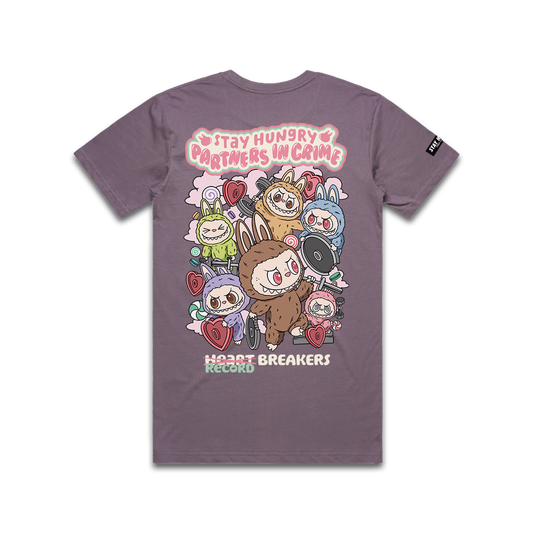 PARTNERS IN CRIME (LABUBU) - Premium Regular Tee (Mauve)