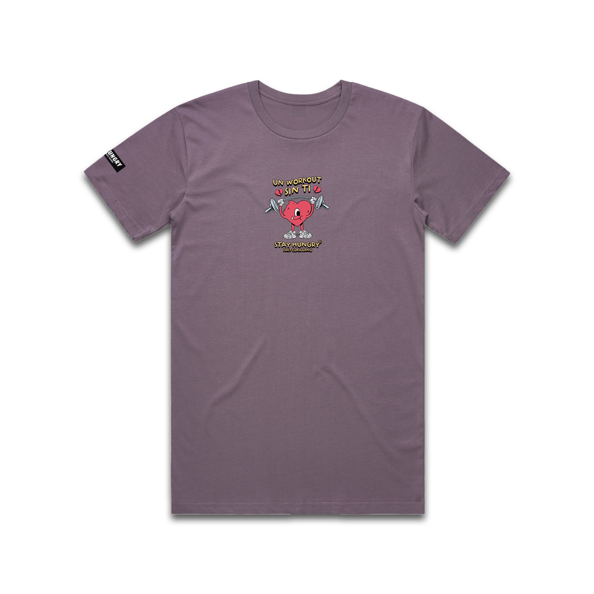 UN WORKOUT SIN TI - Premium Regular Tee (Mauve)
