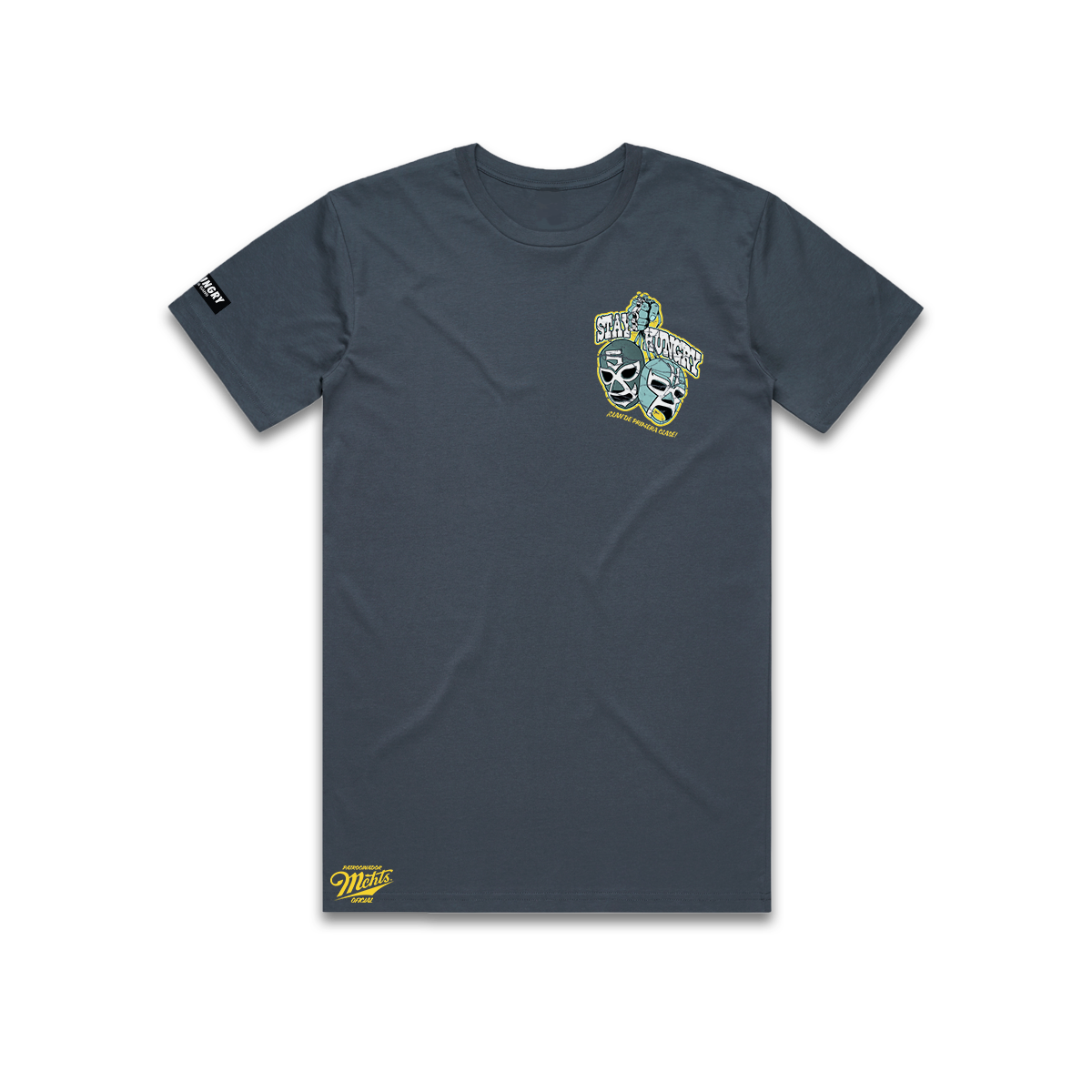 PURA FUERZA BRUTA - Premium Regular Tee (Steel Blue)