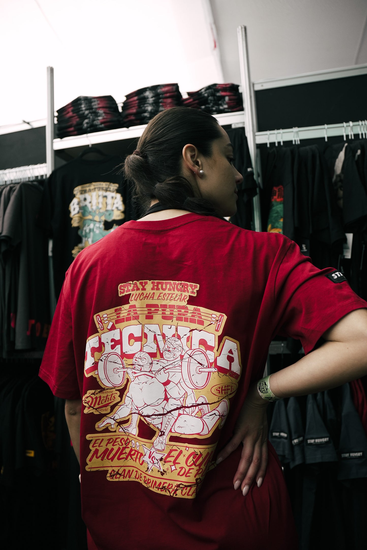 LA PURA TÉCNICA - Premium Oversize Tee (HEAVYWEIGHT - Black)