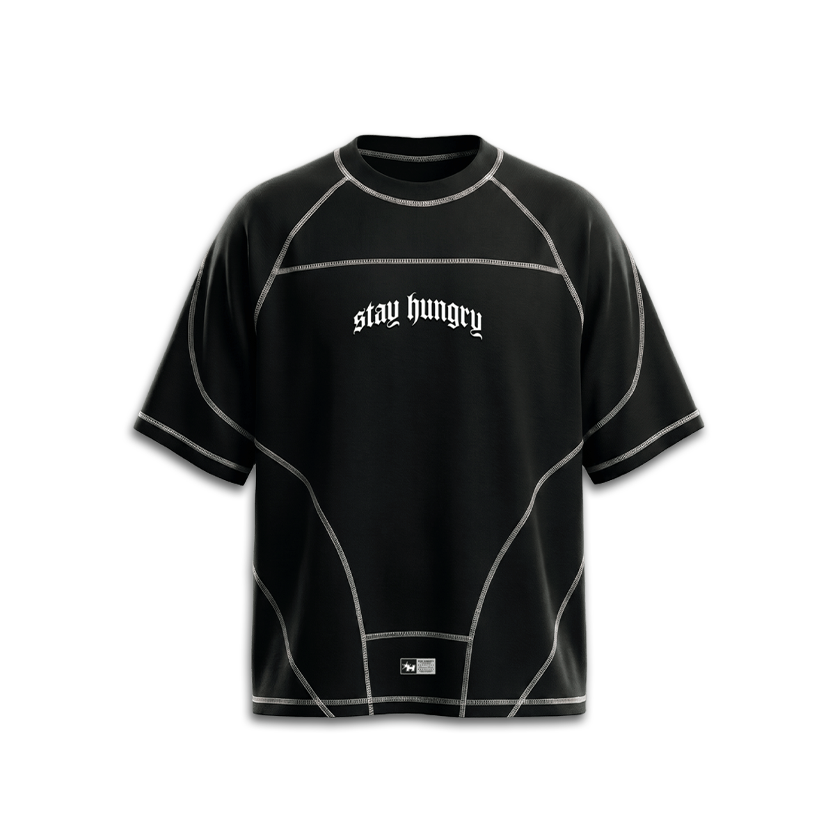 PREVENTA - ASHES TO ASHES - Premium Oversize Raglan Tee (HEAVYWEIGHT - Panda)