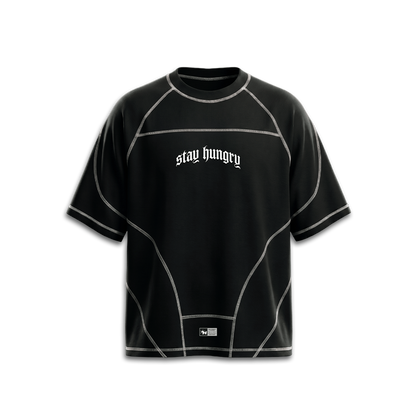 PREVENTA - ASHES TO ASHES - Premium Oversize Raglan Tee (HEAVYWEIGHT - Panda)