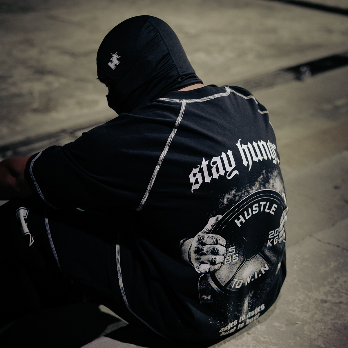 PREVENTA - ASHES TO ASHES - Premium Oversize Raglan Tee (HEAVYWEIGHT - Panda)