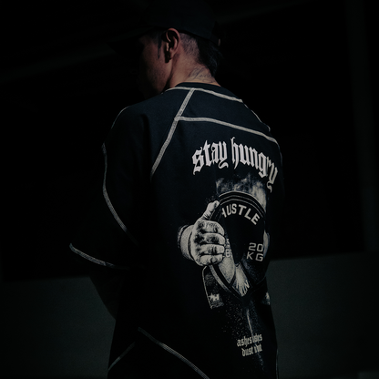 PREVENTA - ASHES TO ASHES - Premium Oversize Raglan Tee (HEAVYWEIGHT - Panda)