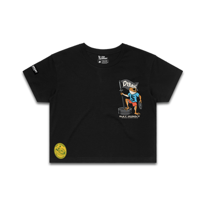 DtMK - Premium Crop Top (Black)