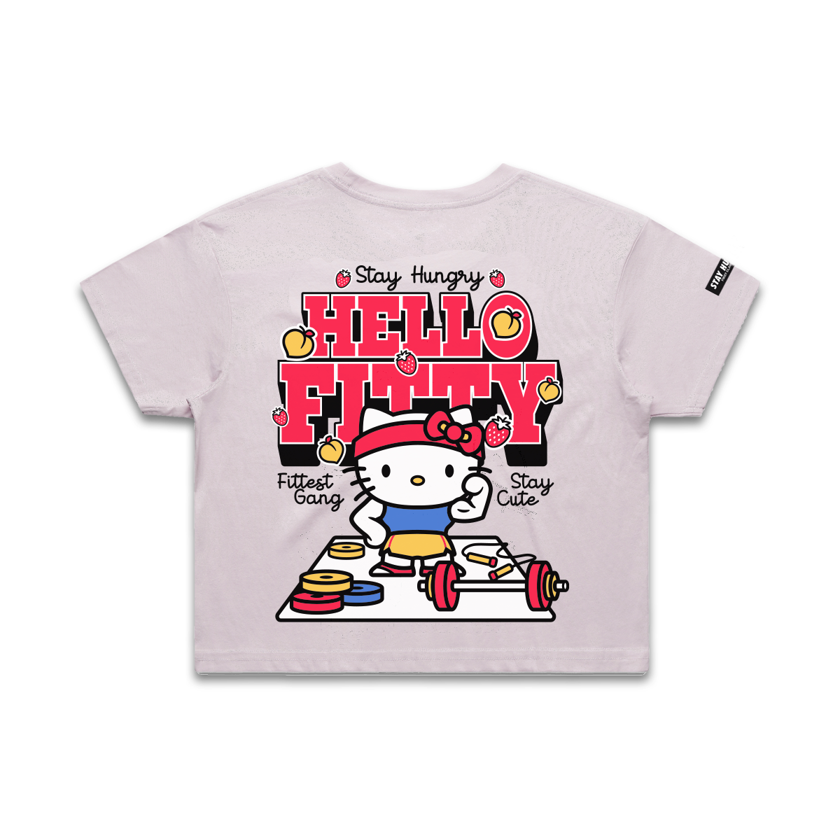 PREVENTA - HELLO FITTY - Premium Crop Top (Orchid)
