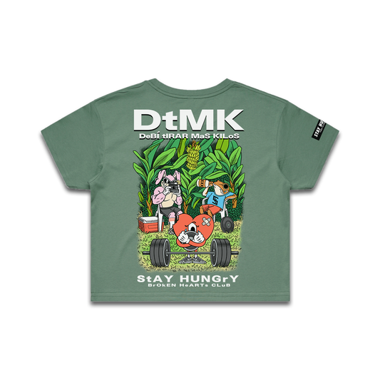DtMK - Premium Crop Top (Sage)