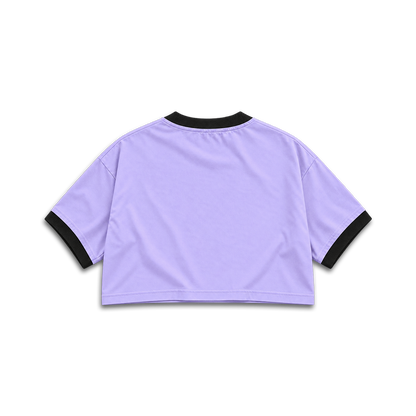 ESSENTIALS - 003 - Premium Ranger Crop Top (HEAVYWEIGHT - Lilac)