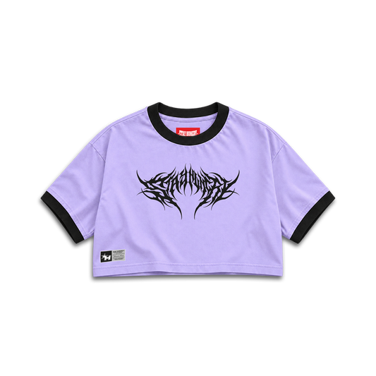 ESSENTIALS - 003 - Premium Ranger Crop Top (HEAVYWEIGHT - Lilac)