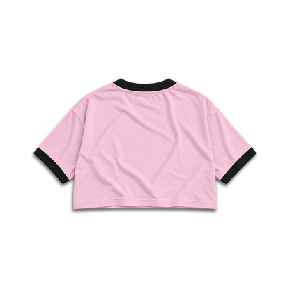 ESSENTIALS - 003 - Premium Ranger Crop Top (HEAVYWEIGHT - Pink)