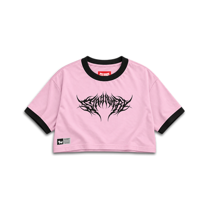 ESSENTIALS - 003 - Premium Ranger Crop Top (HEAVYWEIGHT - Pink)