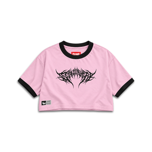 ESSENTIALS - 003 - Premium Ranger Crop Top (HEAVYWEIGHT - Pink)
