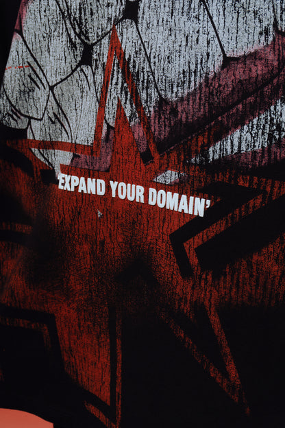 EXPAND YOUR DOMAIN - MALEVOLENT REIGN - Premium Oversize Tee (HEAVYWEIGHT - Black)