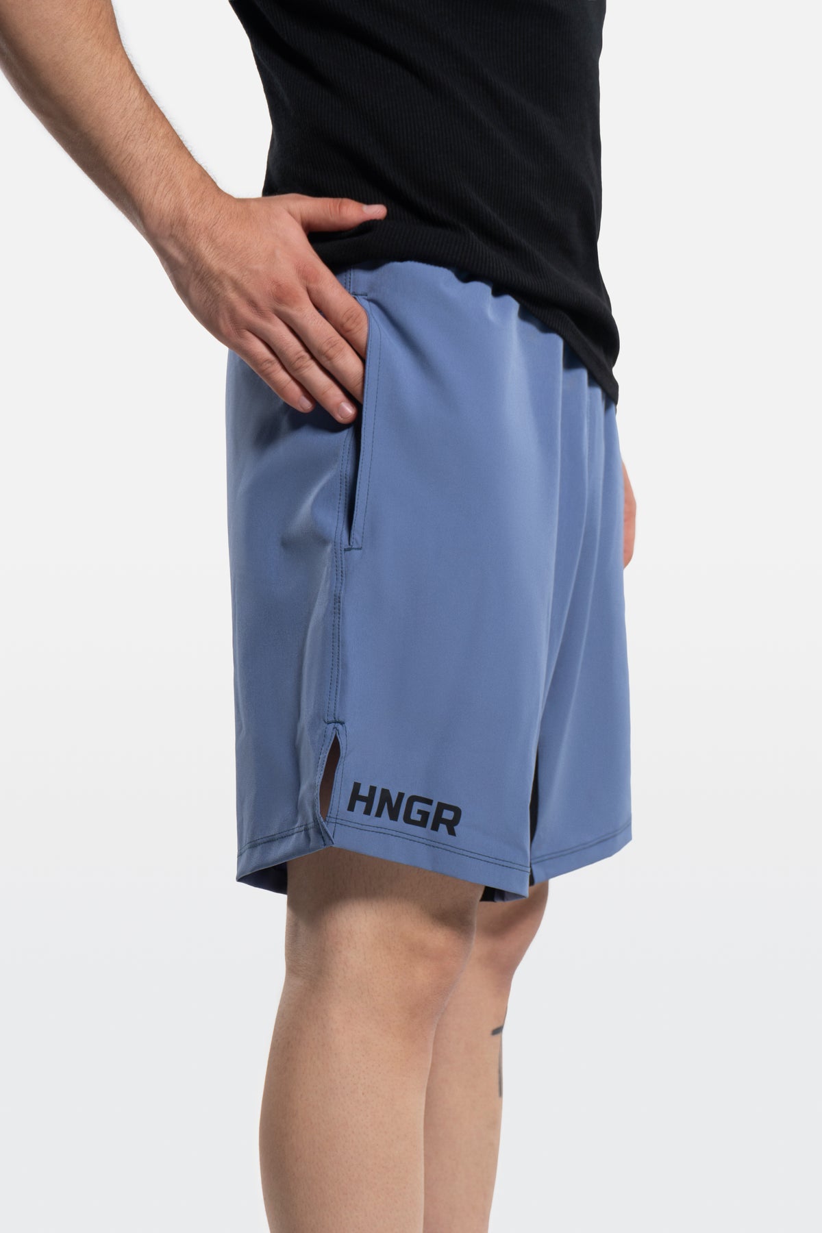 TRAINING SHORTS - H-001 (University Blue)